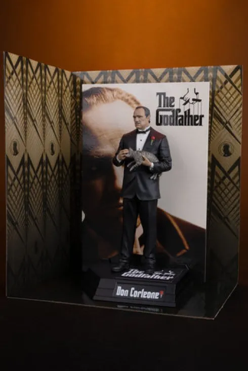 El Padrino Movie Maniacs Paramount Figura Don Corleone 17 cm