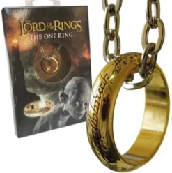El Señor de los Anillos Anillo Único (bañado en oro)