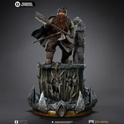 El Señor de los Anillos Estatua 1/10 Art Scale Gimli Unleashed 26 cm