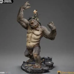 El Señor de los Anillos Estatua 1/10 Deluxe Art Scale Cave Troll and Legolas 72 cm