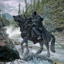 El Señor de los Anillos Estatua 1/10 Deluxe Art Scale Nazgul on Horse 42 cm
