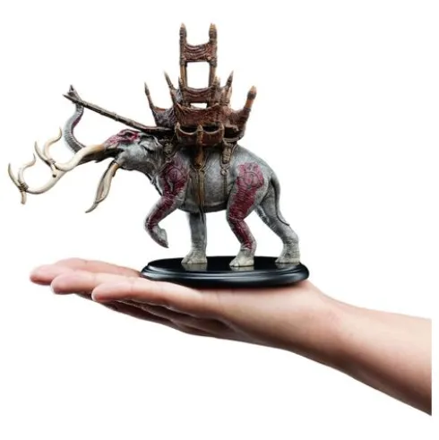 El Señor de los Anillos Estatua Mumak in Battle 17 cm