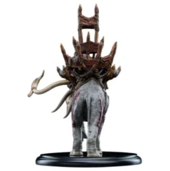 El Señor de los Anillos Estatua Mumak in Battle 17 cm
