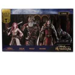 El Señor de los Anillos: la Guerra de los Rohirrim Pack de 4 Figuras 10 cm