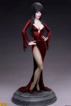 Elvira: Mistress of the Dark Estatua 1/4 Elvira (Red Glitter Dress) 48 cm