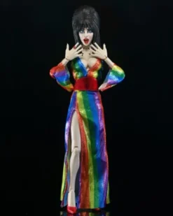Elvira, Mistress of the Dark Figura Clothed Over the Rainbow Elvira 20 cm