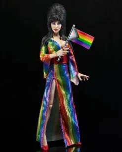 Elvira, Mistress of the Dark Figura Clothed Over the Rainbow Elvira 20 cm