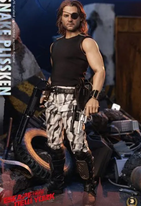 Escape from New York Figura 1/6 Snake Plissken (Real Hair Version)