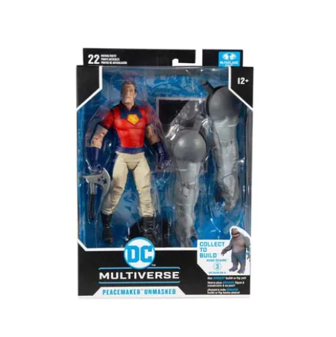 Escuadrón Suicida Figura Build A Peacemaker (Unmasked) 18 cm DC Comics McFarlane Toys