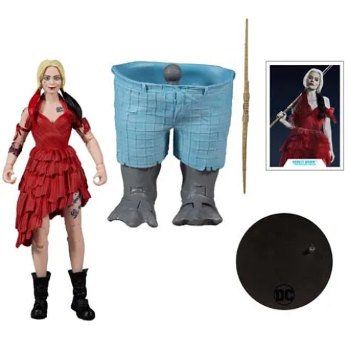 Escuadrón Suicida Figura Build A Harley Quinn 18 cm DC Comics McFarlane Toys