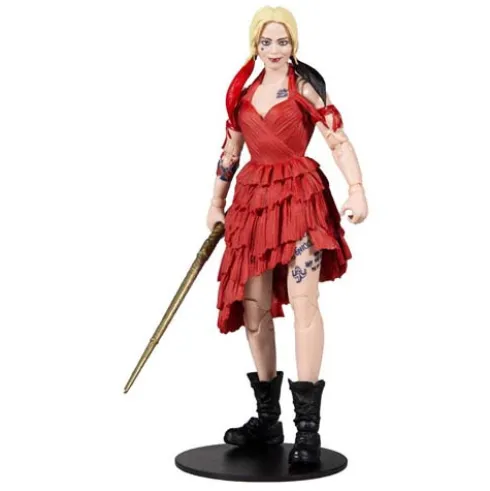 Escuadrón Suicida Figura Build A Harley Quinn 18 cm DC Comics McFarlane Toys