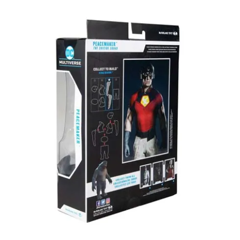 Escuadrón Suicida Figura Build A Peacemaker 18 cm DC Comics McFarlane Toys