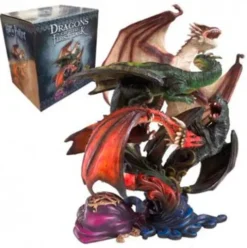 Escultura Dragones de la Primera Prueba Harry Potter Noble Collection