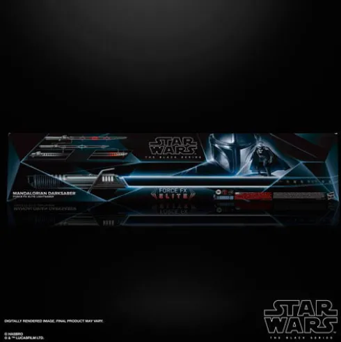 Espada Oscura Force FX Elite The Mandalorian Star Wars Black Series