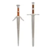 Espadas de Espuma 1:1 The Witcher Acero y Plata
