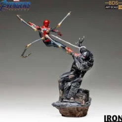 Estatua BDS Art Scale 1/10 Iron Spider vs Outrider 36 cm Vengadores Endgame