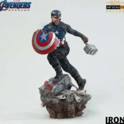 Estatua Deluxe BDS Art Scale 1/10 Captain America 21 cm Vengadores Endgame