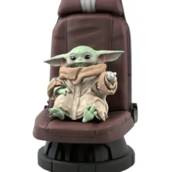 Estatua Yoda The Child in Chair The Mandalorian Star Wars 30cm