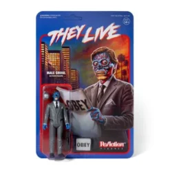 Están vivos Figura ReAction Male Ghoul 10 cm