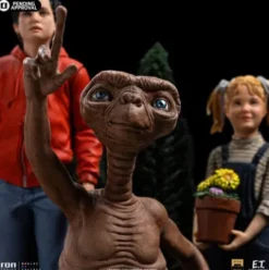 E.T., el Extraterrestre Estatua 1/10 Deluxe Art Scale E.T., Elliot and Gertie 19 cm