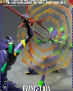 Evangelion: New Theatrical Edition Figura Robo-Dou Evangelion Test Type – 01 Final Battle Version 25 cm