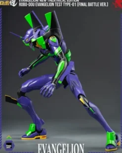 Evangelion: New Theatrical Edition Figura Robo-Dou Evangelion Test Type – 01 Final Battle Version 25 cm