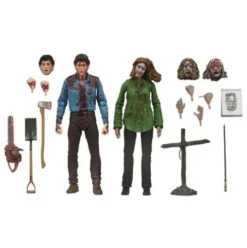 Evil Dead Pack de 2 Figuras Ultimate Bloody Ash & Cheryl Williams 18 cm