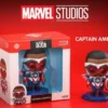 Falcon y el Soldado de Invierno Minifigura Cosbi Captain America 8 cm