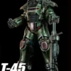 Fallout Figura FigZero 1/6 T-45 Hot Rod Shark Power Armor 37 cm