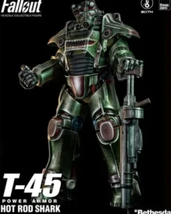 Fallout Figura FigZero 1/6 T-45 Hot Rod Shark Power Armor 37 cm