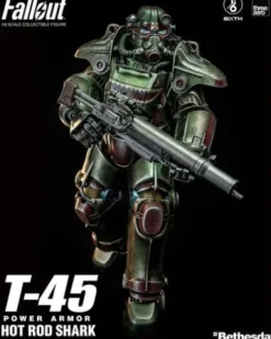 Fallout Figura FigZero 1/6 T-45 Hot Rod Shark Power Armor 37 cm
