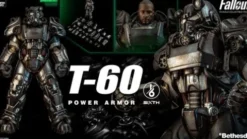 Fallout Figura FigZero 1/6 T-60 Power Armor 37 cm