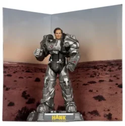 Fallout Figura Movie Maniacs Hank Maclean (Season 2) (Red Platinum Edition) 17 cm