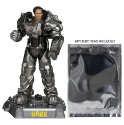 Fallout Figura Movie Maniacs Hank Maclean (Season 2) (Red Platinum Edition) 17 cm