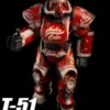 Fallout Figura 1/6 T-51 Nuka Cola Power Armor 37 cm