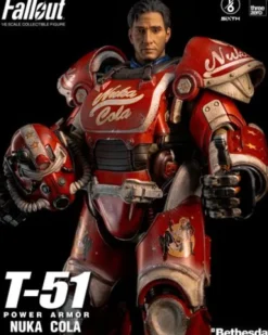 Fallout Figura 1/6 T-51 Nuka Cola Power Armor 37 cm