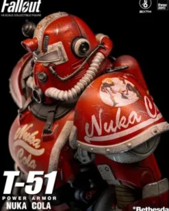 Fallout Figura 1/6 T-51 Nuka Cola Power Armor 37 cm