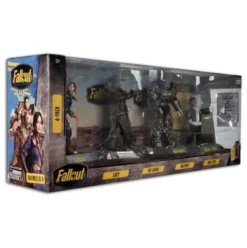 Fallout Pack de 4 Figuras Movie Maniacs Lucy, Maximus, The Ghoul & Vault Boy 15 cm
