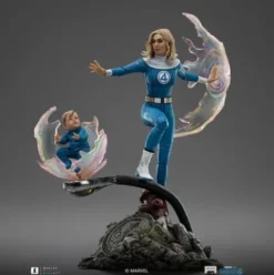 Fantastic Four Estatua 1/10 Art Scale Invisible Woman and Franklin 28 cm