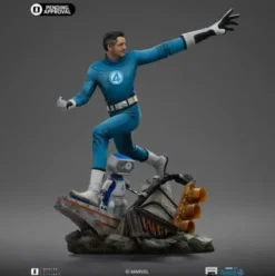 Fantastic Four Estatua 1/10 Art Scale Mr. Fantastic and H.E.R.B.I.E 26 cm
