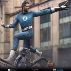 Fantastic Four Estatua 1/10 Art Scale Mr. Fantastic and H.E.R.B.I.E 26 cm