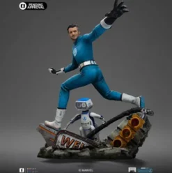 Fantastic Four Estatua 1/10 Art Scale Mr. Fantastic and H.E.R.B.I.E 26 cm