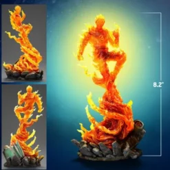Fantastic Four Estatua 1/10 Art Scale Human Torch 30 cm