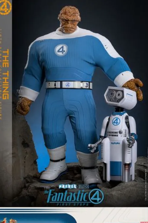 Fantastic Four First Steps Figura Movie Masterpiece 1/6 The Thing
