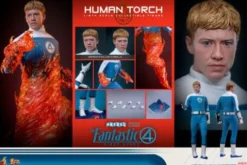 Fantastic Four First Steps Figura Movie Masterpiece 1/6 Human Torch