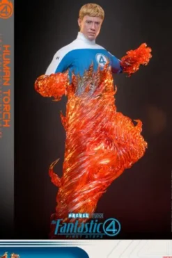 Fantastic Four First Steps Figura Movie Masterpiece 1/6 Human Torch