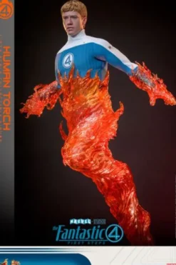 Fantastic Four First Steps Figura Movie Masterpiece 1/6 Human Torch