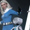 Fantastic Four First Steps Figura Movie Masterpiece 1/6 Invisible Woman and Herbie Deluxe Version