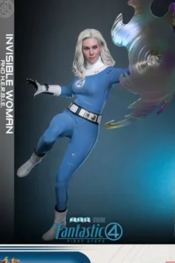 Fantastic Four First Steps Figura Movie Masterpiece 1/6 Invisible Woman and Herbie Deluxe Version