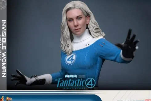 Fantastic Four First Steps Figura Movie Masterpiece 1/6 Invisible Woman and Herbie Deluxe Version